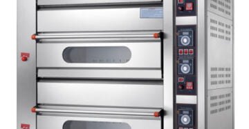 Electric Baking / Pizza Oven Digital 3 Deck 6 Tray