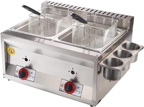 Gas Double Deep Fryer
