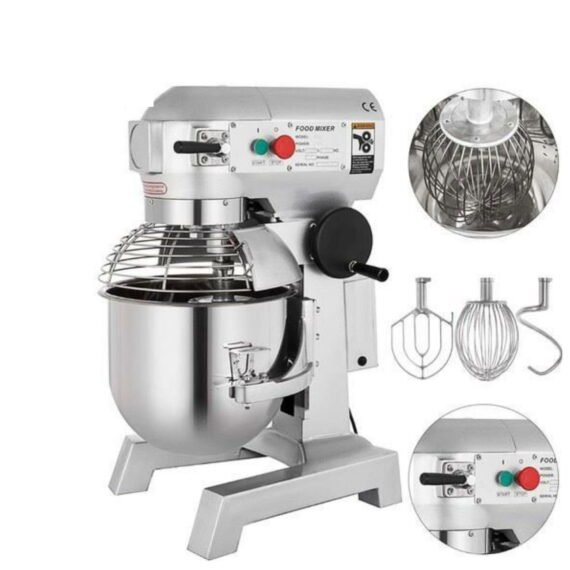 Commercial Planetary Mixer 30 Liter Belt Drive - Image 2